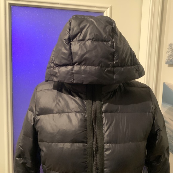 MONCLER Down Coat hooded puffy - Picture 2 of 8